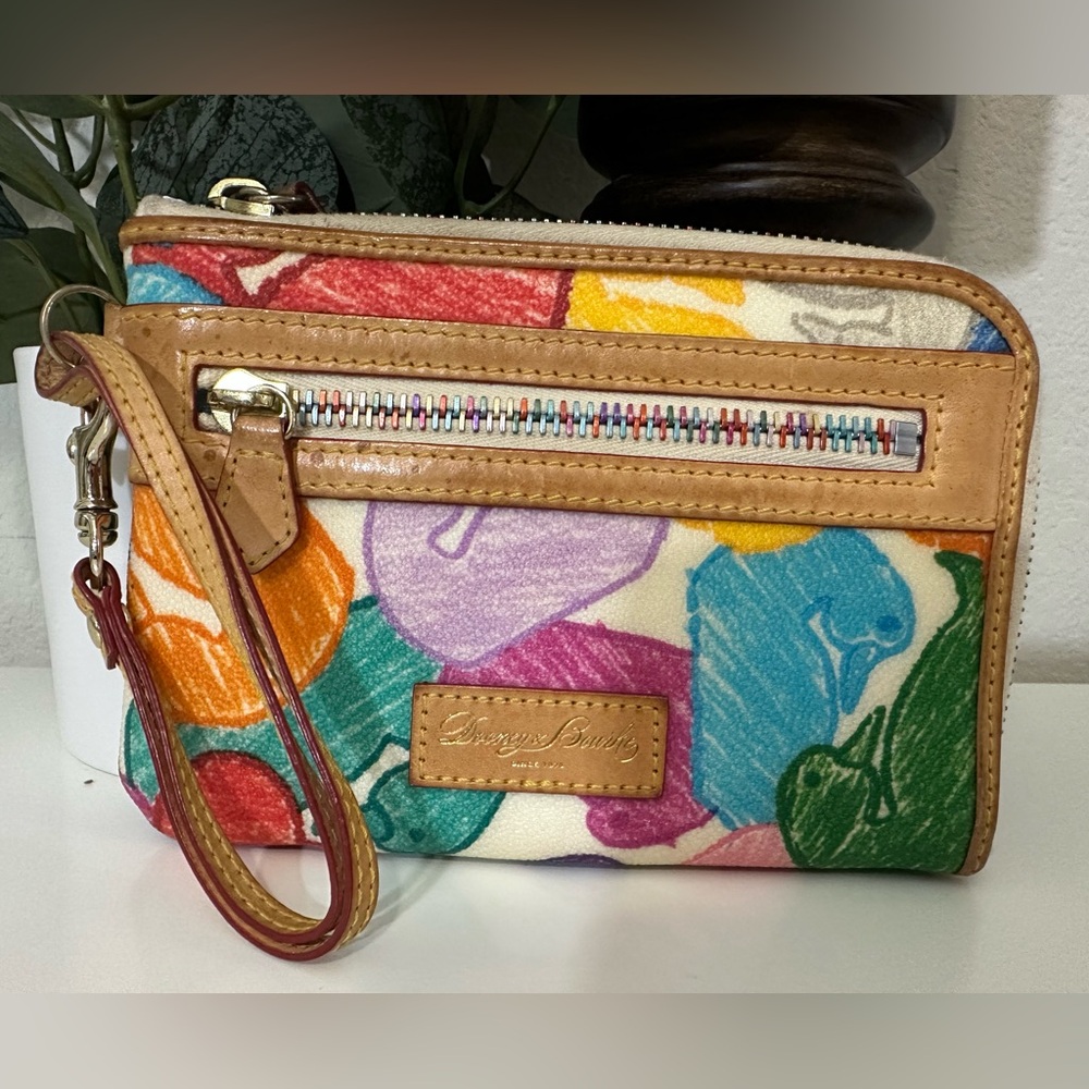 Dooney & Bourke Multicolor Wonder Duck Wristlet